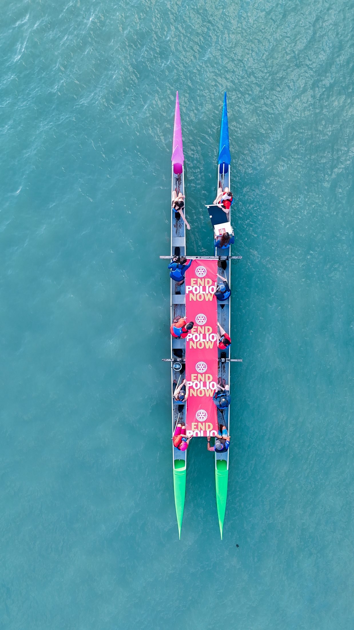 Canoagem havaiana na Beira-Mar